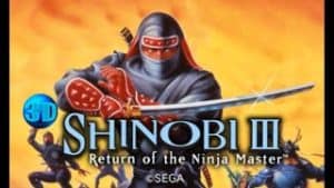 3D Shinobi III key art