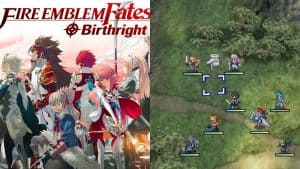 Fire Emblem Fates: Birthright cover art and gameplay