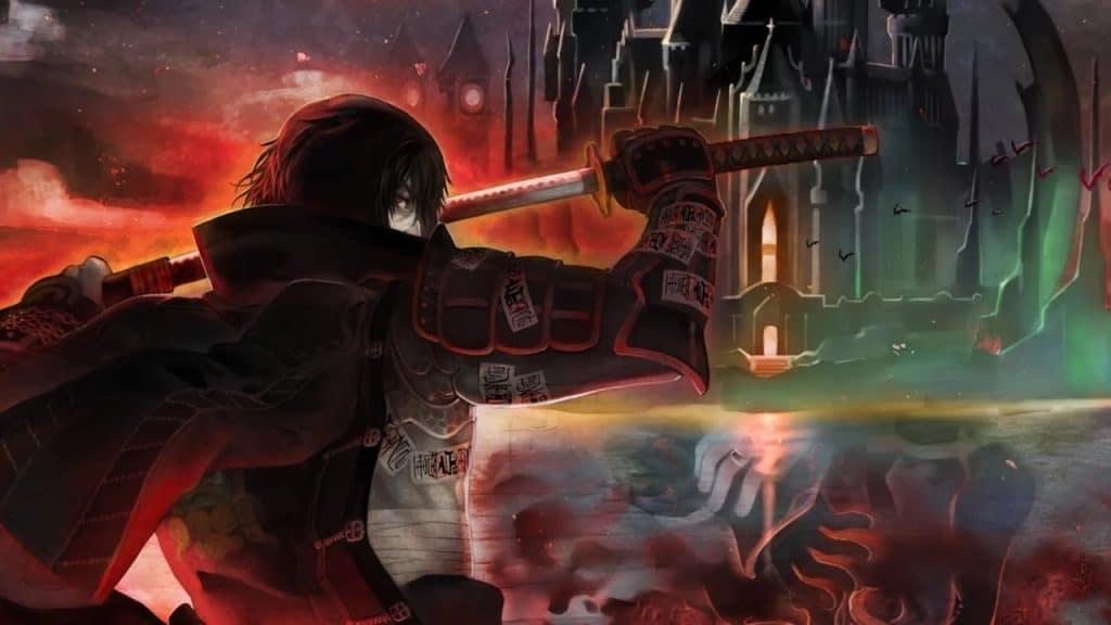 Bloodstained: Curse of the Moon artwork