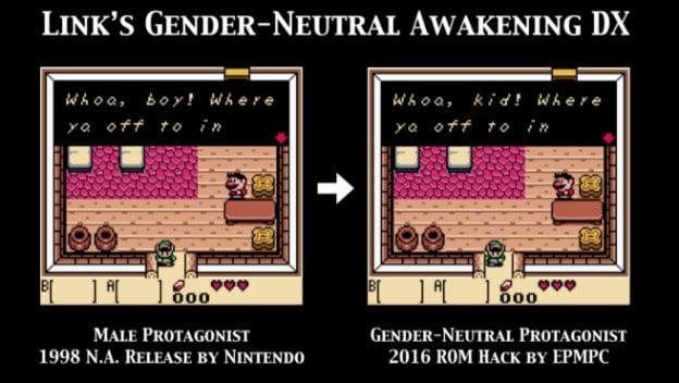 A Gender-Neutral Link to the Past