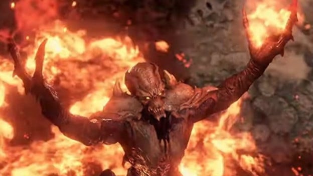 Doom Eternal screenshot of creature