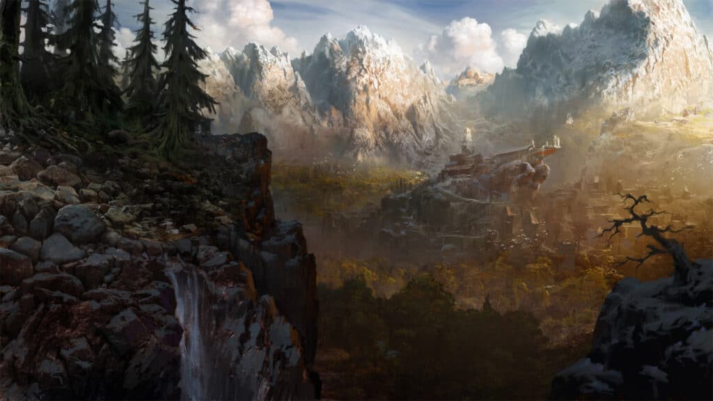 Landscape of Enderal.