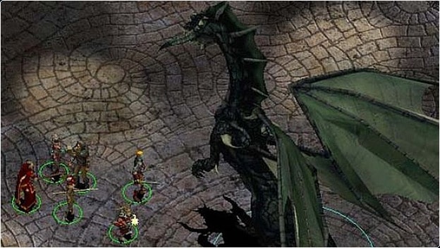 Dragons and Fantasy in Baldurs Gate Game