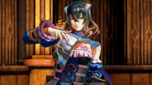 Bloodstained screenshot character