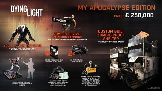 rack skulder fossil Dying Light Collector's Edition Includes a House - Cheat Code Central