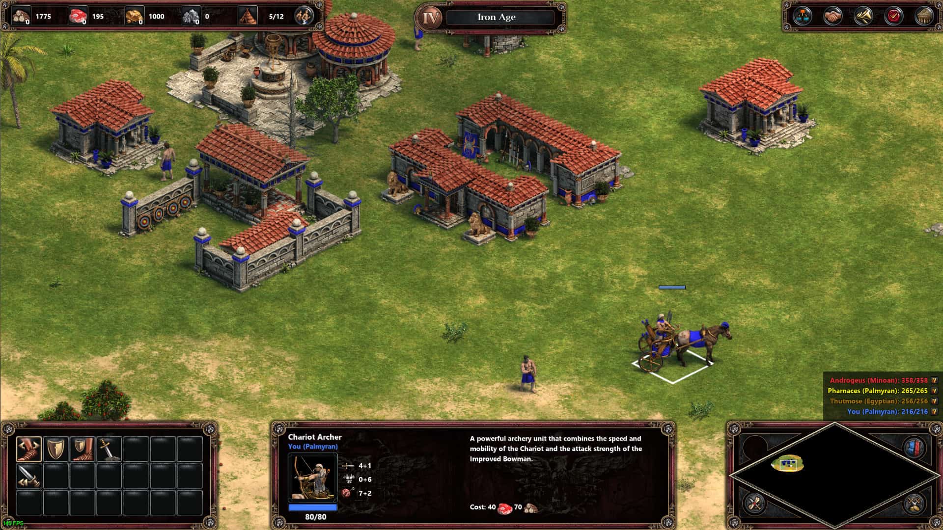 Different archer units in a game of Age of Empires: Definitive Edition.