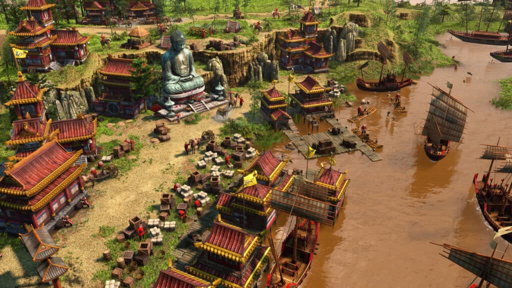 A Steam promotional image for Age of Empires III.