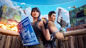 A promotional photo for Fortnite.