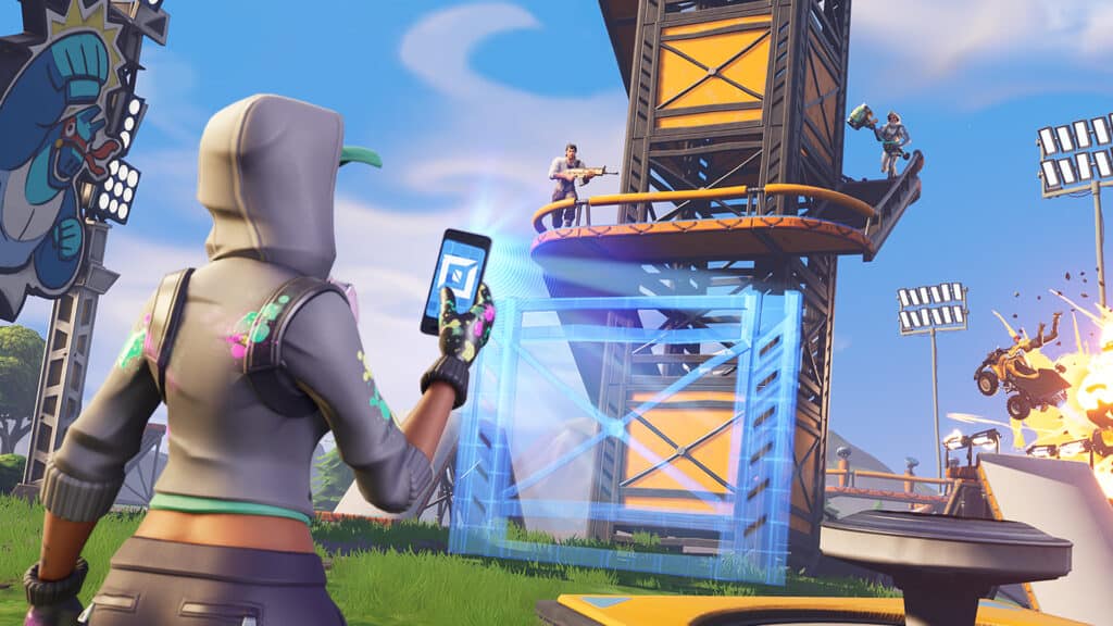 A promotional photo for Fortnite.