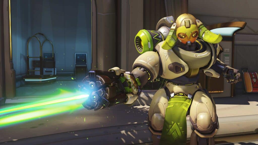 Orisa in Overwatch 2.