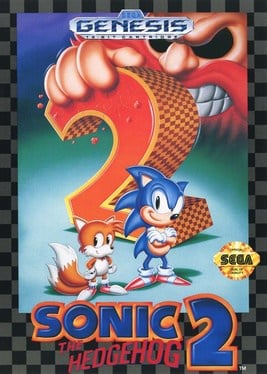 Cover for Sonic 2 on Sega Genesis