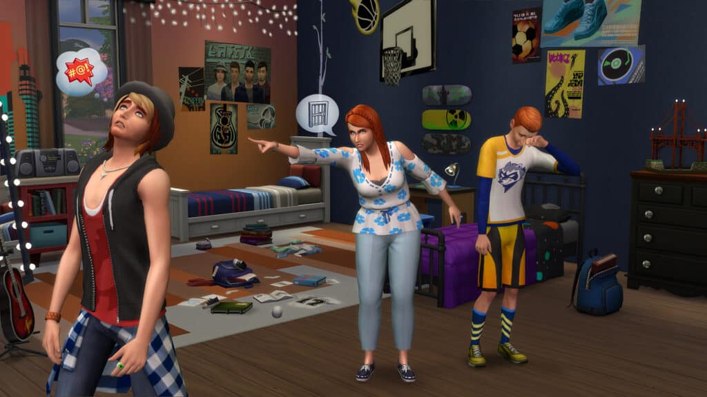 A Steam promotional image for The Sims 4: Parenthood.