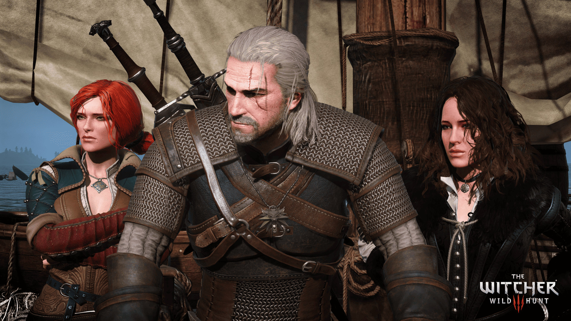 A CD Projekt Red promotional image for The Witcher 3: Wild Hunt.