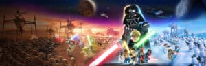 Lego Star Wars: the Skywalker Saga cover art.
