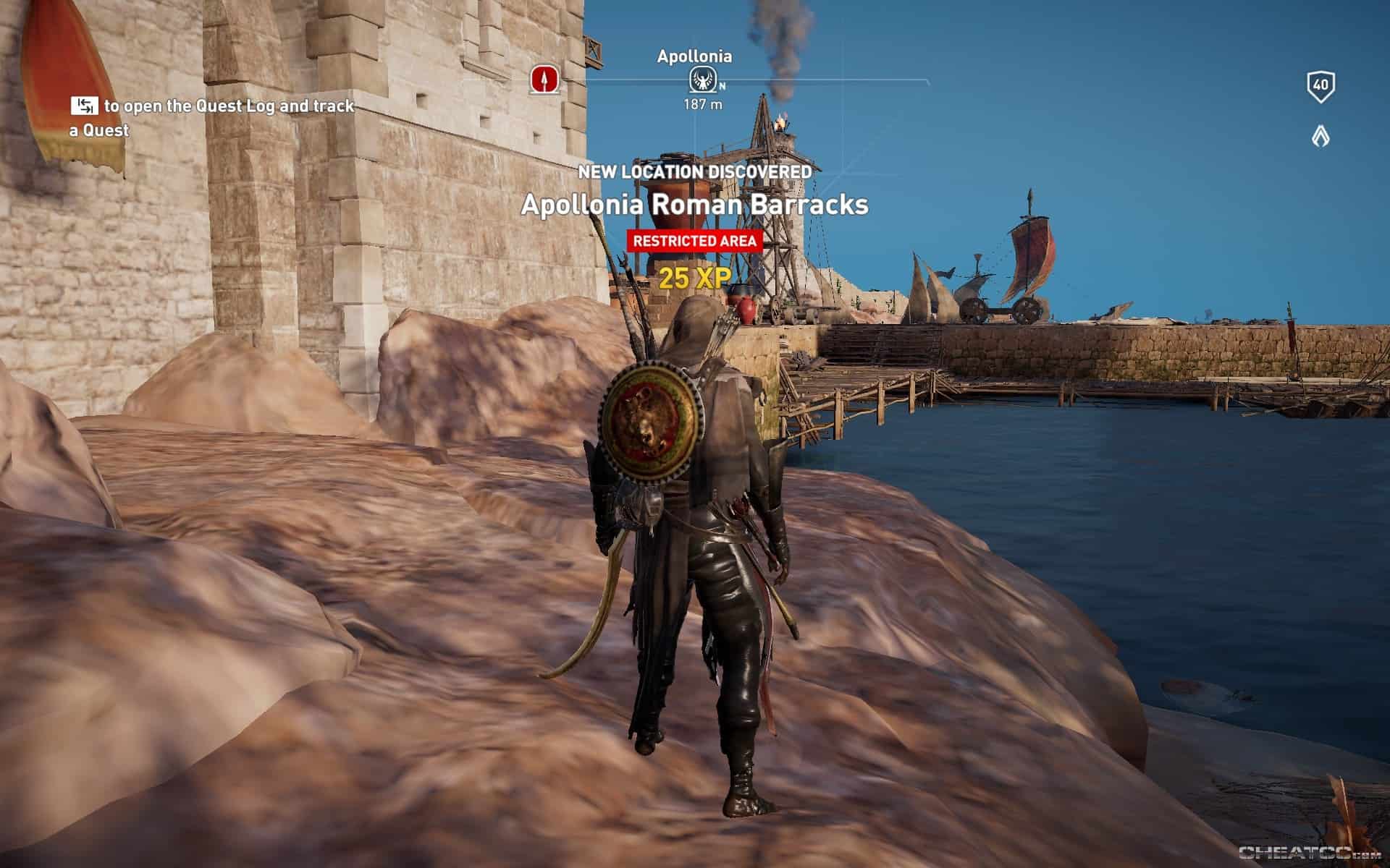 Assassin's Creed Origins Guide & Walkthrough Apollonia Roman Barracks (Location)