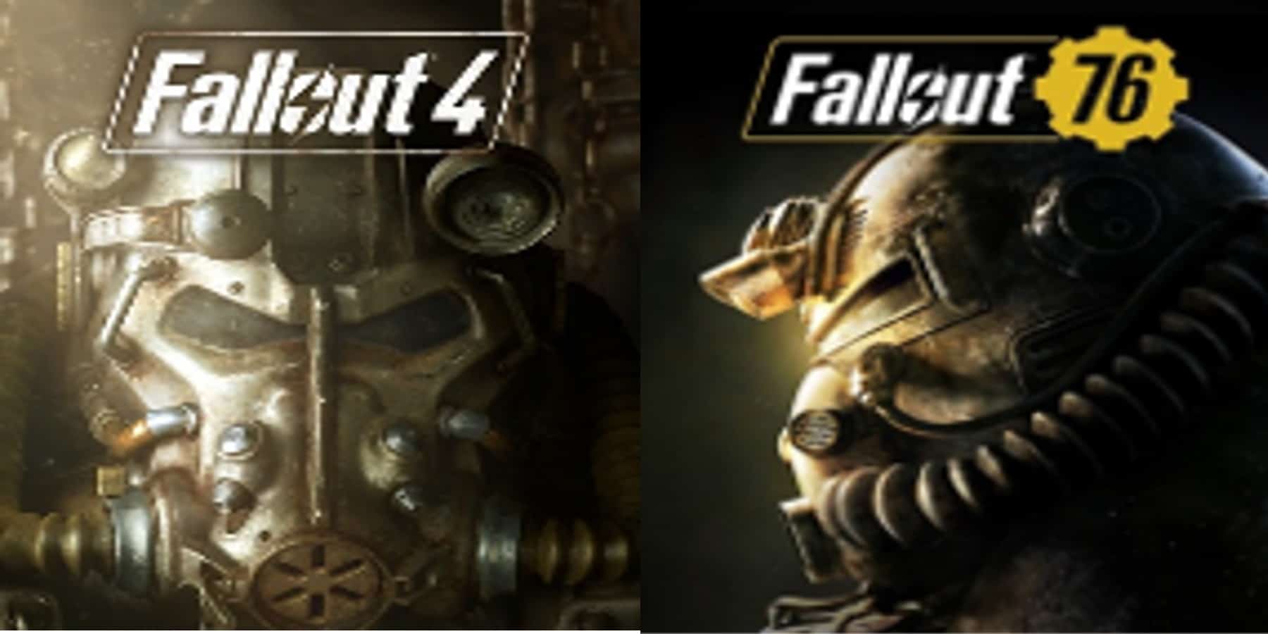 Cover art for Fallout 4 and Fallout 76