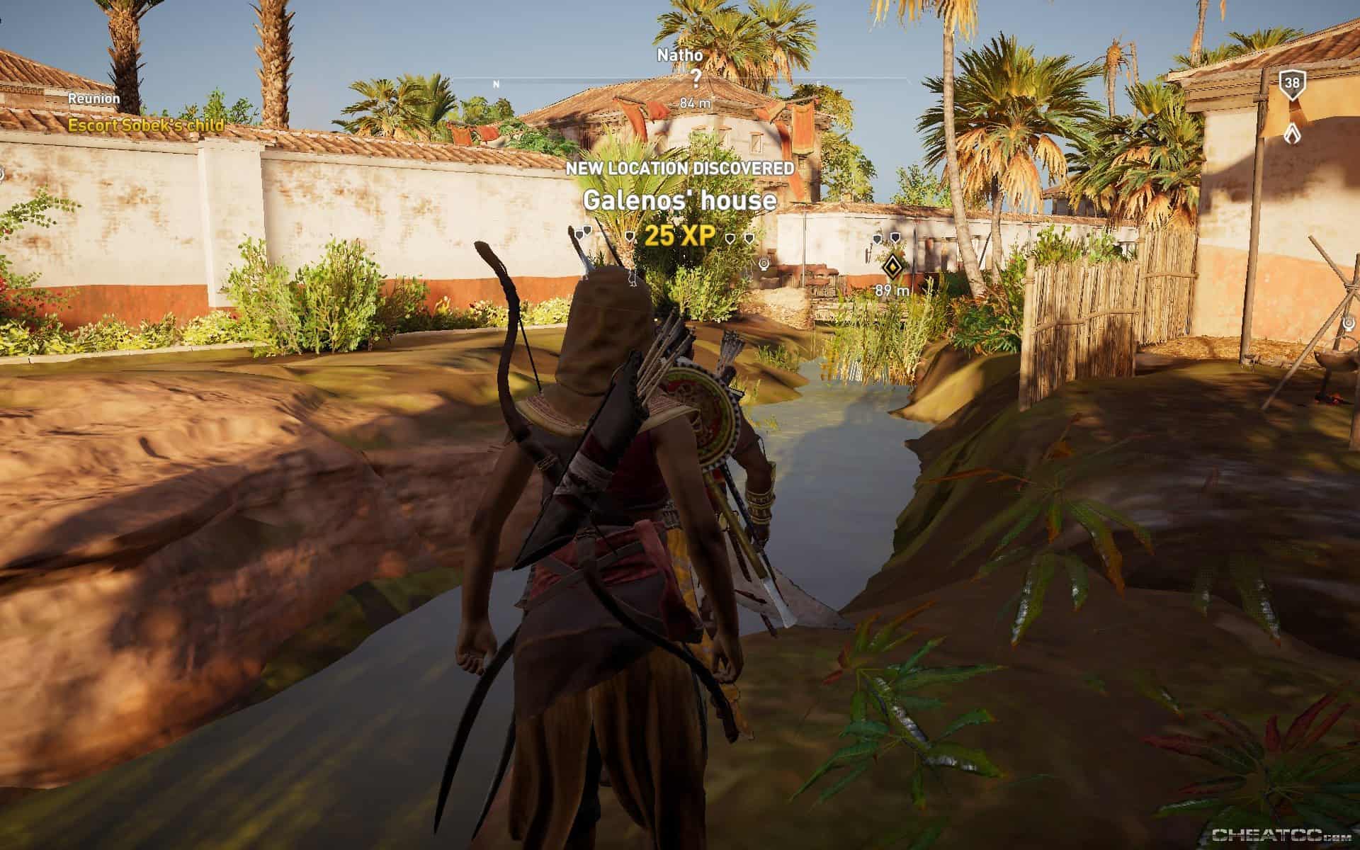 Assassin's Creed: Origins Guide & Walkthrough - Galenos' house (Location)