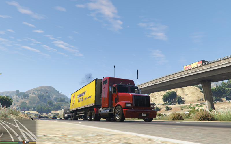 Semi-truck in Grand Theft Auto 5