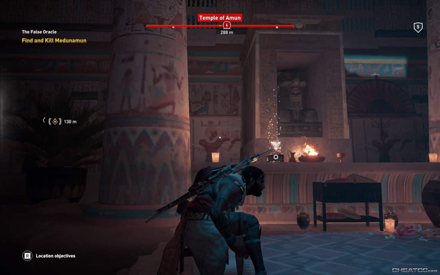 Assassin's Creed Origins Guide & Walkthrough Temple of Amun (Location)