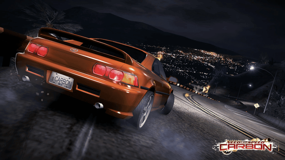 Screenshot of car racing in Need for Speed: Carbon