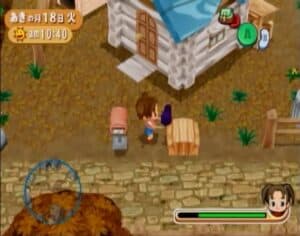 A screenshot of the game Harvest Moon: Magical Melody.