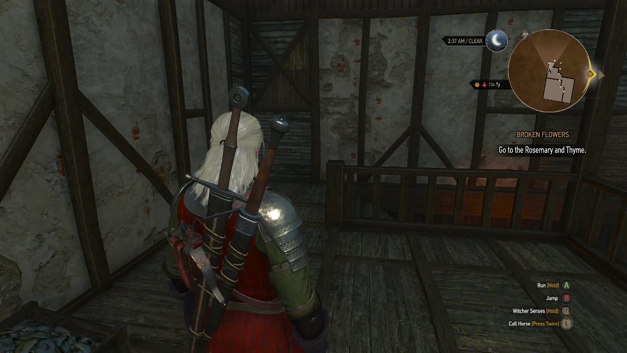 The Witcher 3 Wild Hunt Guide/Walkthrough Story 11 Broken Flowers