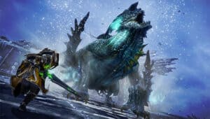 A battle between a player and a monster in Lost Ark.