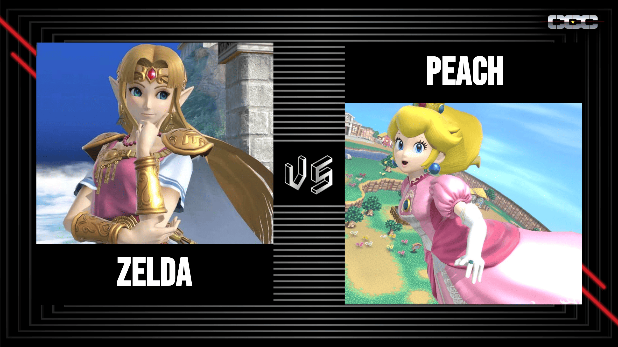 Peach vs. Zelda