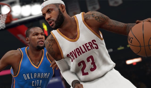 NBA 2K15 close up gameplay