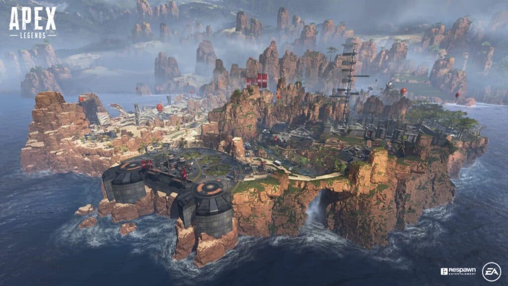 An Apex Legends Map.