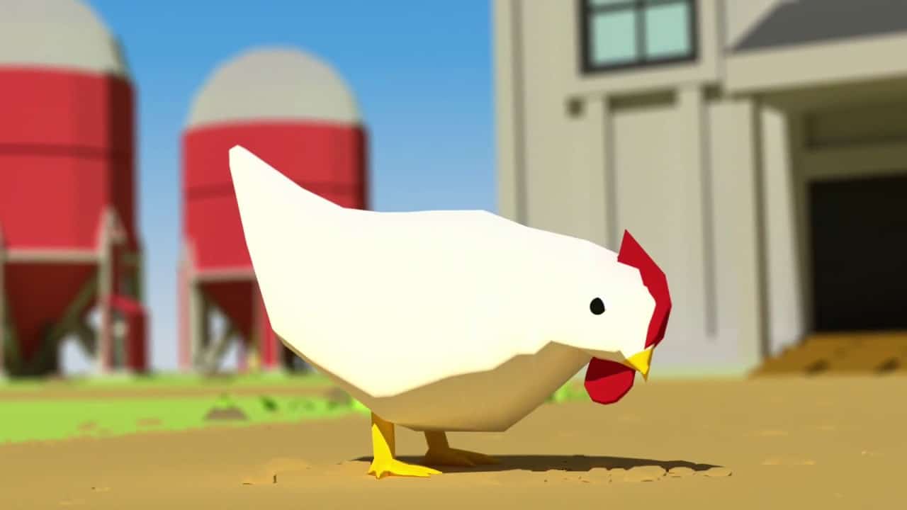 Chicken graphic in Egg, Inc.