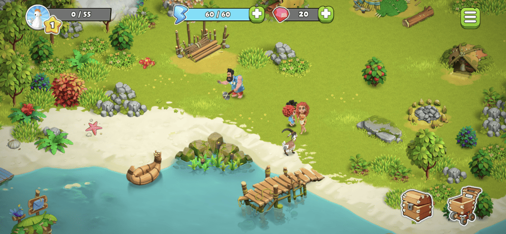 An in-game screenshot from Family Island.