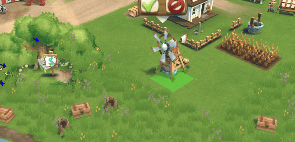 An in-game screenshot from FarmVille 2.