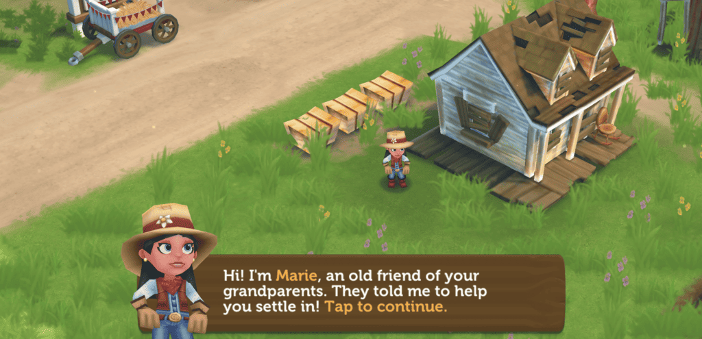 An in-game screenshot from FarmVille 2.