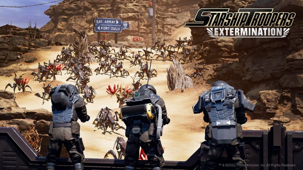 Starship Troopers: Extermination gameplay