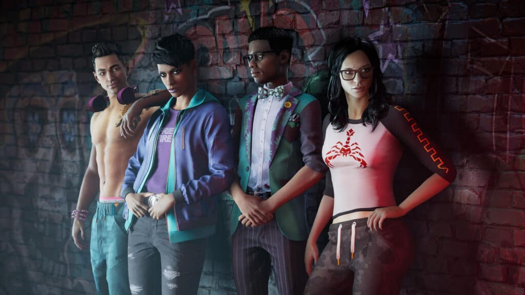 Saints main characters in Saints Row.