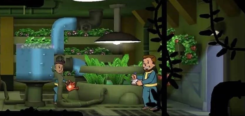 Fallout Shelter farming