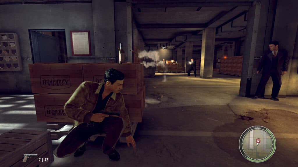 A Steam promotional image for Mafia II.