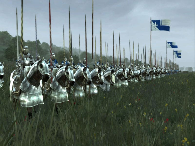 Cavalry units in Medieval II: Total War.