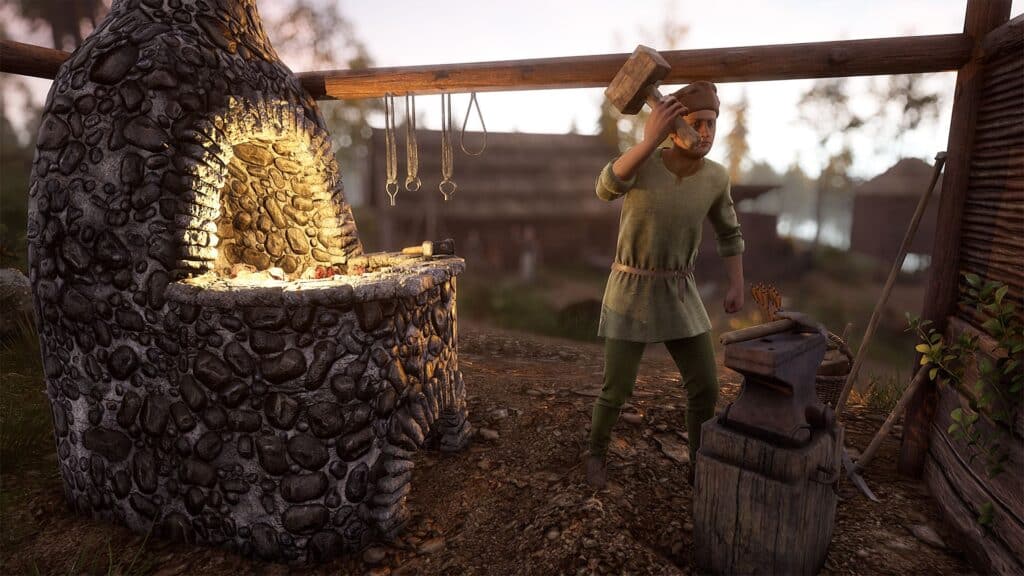 Medieval Dynasty blacksmith