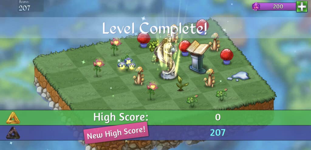 An in-game screenshot from Merge Dragons!