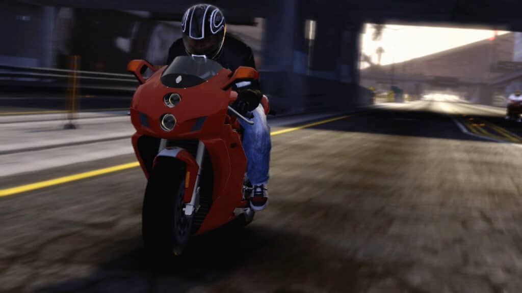 A promotional image from Midnight Club: Los Angeles.
