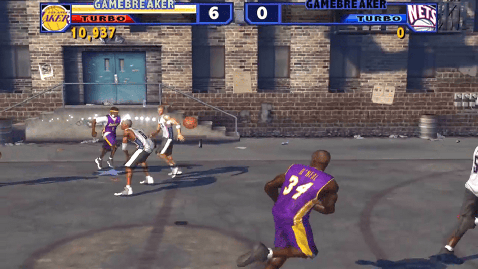 Shaquille O'Neal in NBA Street Vol. 2