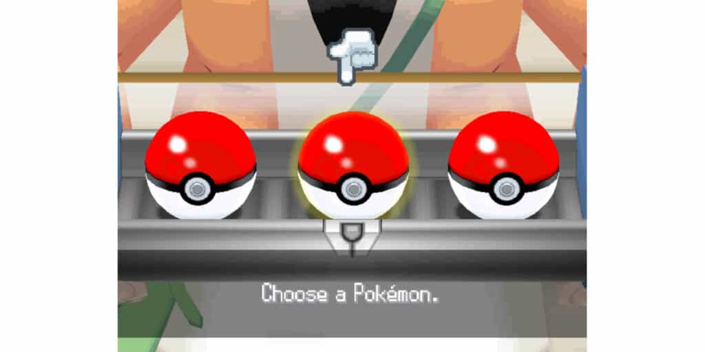 An in-game screenshot from Pokemon Black Version 2.