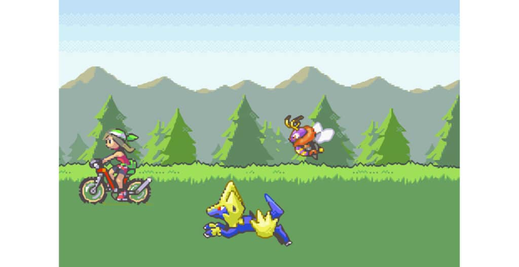 An in-game screenshot from Pokemon Emerald.