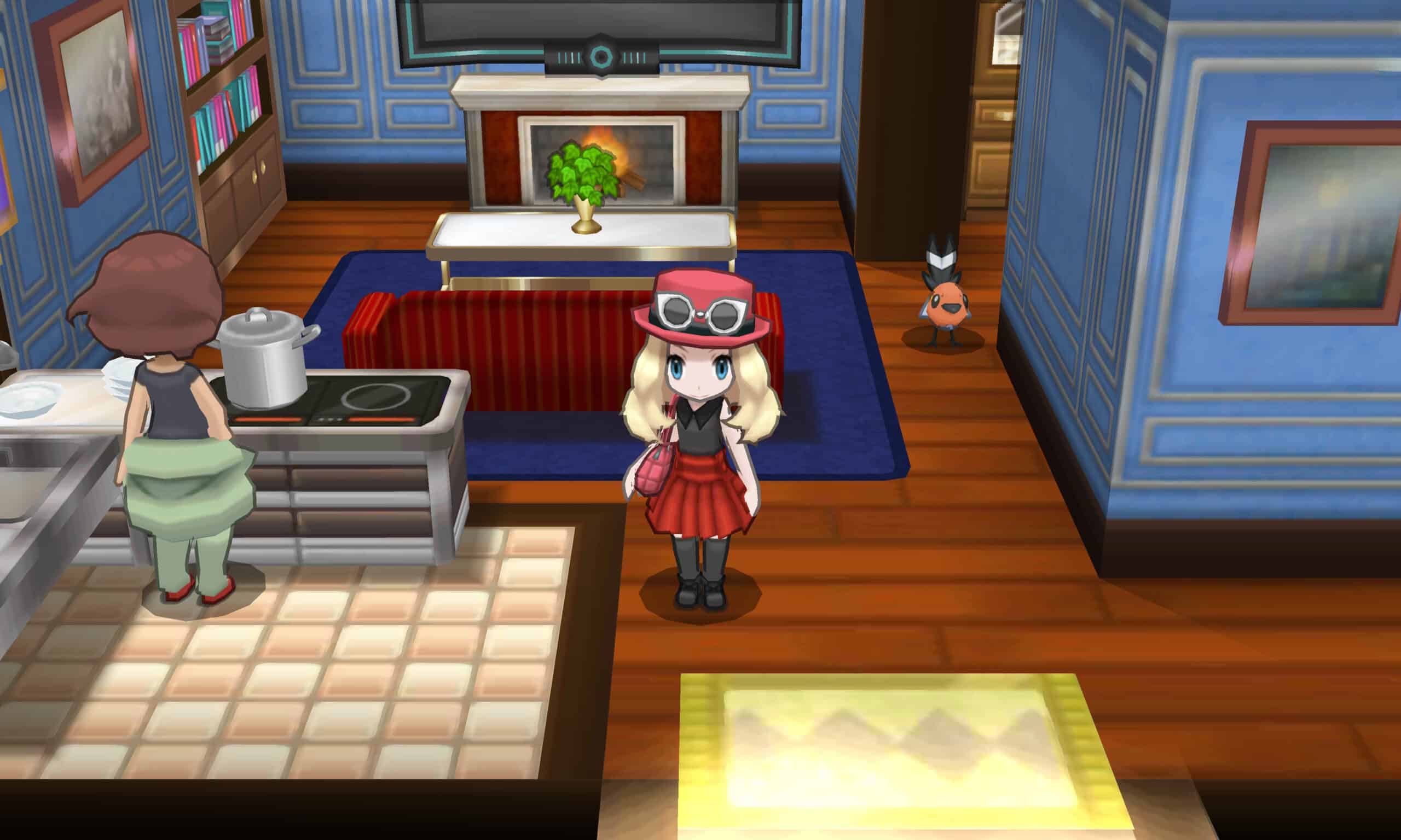 An in-game screenshot from Pokemon X.