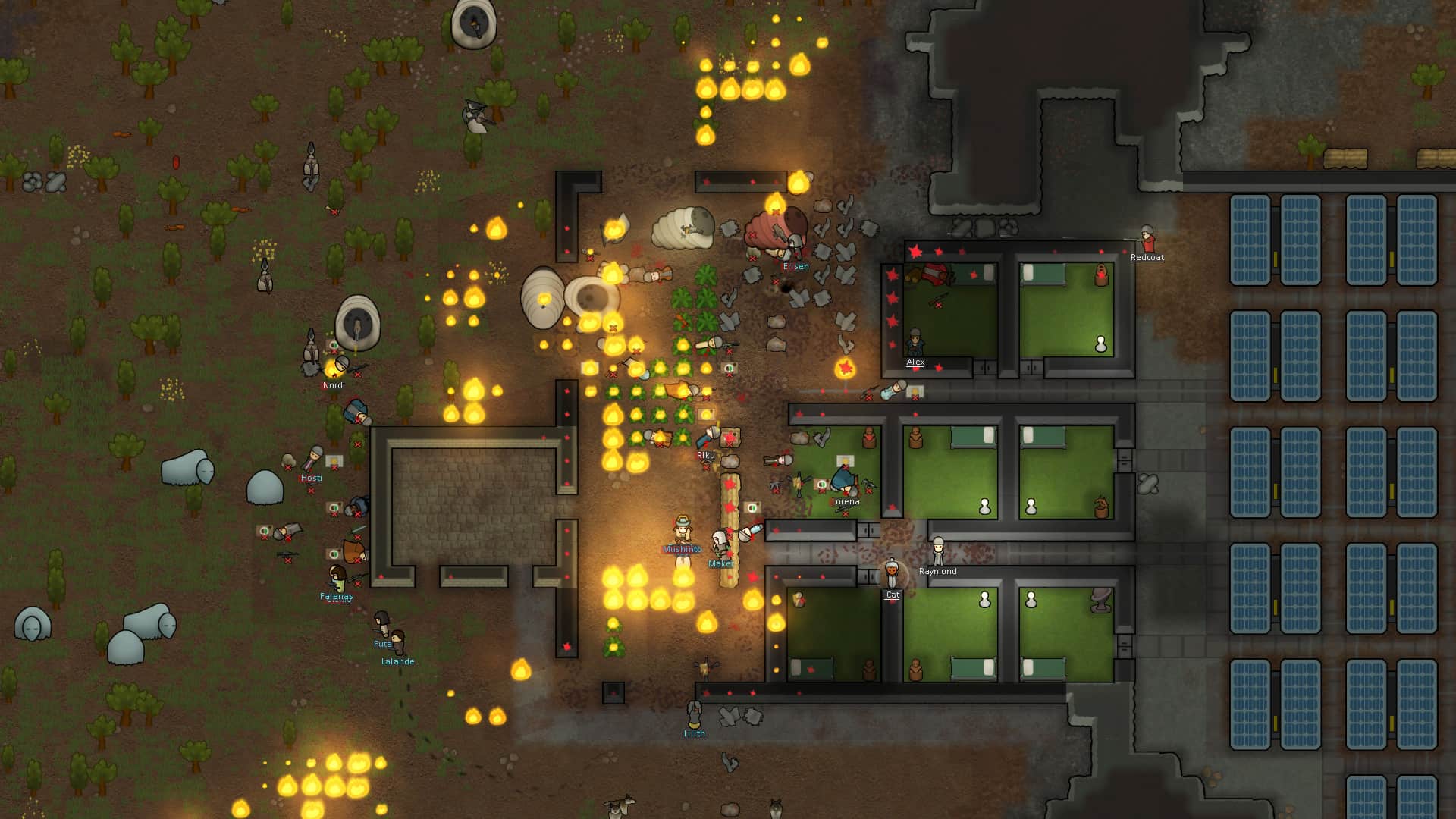 Games in RimWorld.