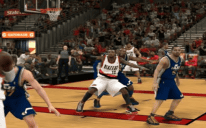 Professional basketball players simulated in NBA 2K12.
