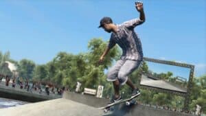 A promotional image for Skate 3.