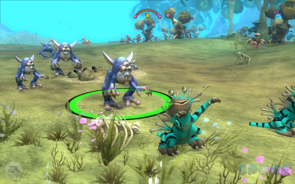 A Steam promotional image for Spore.